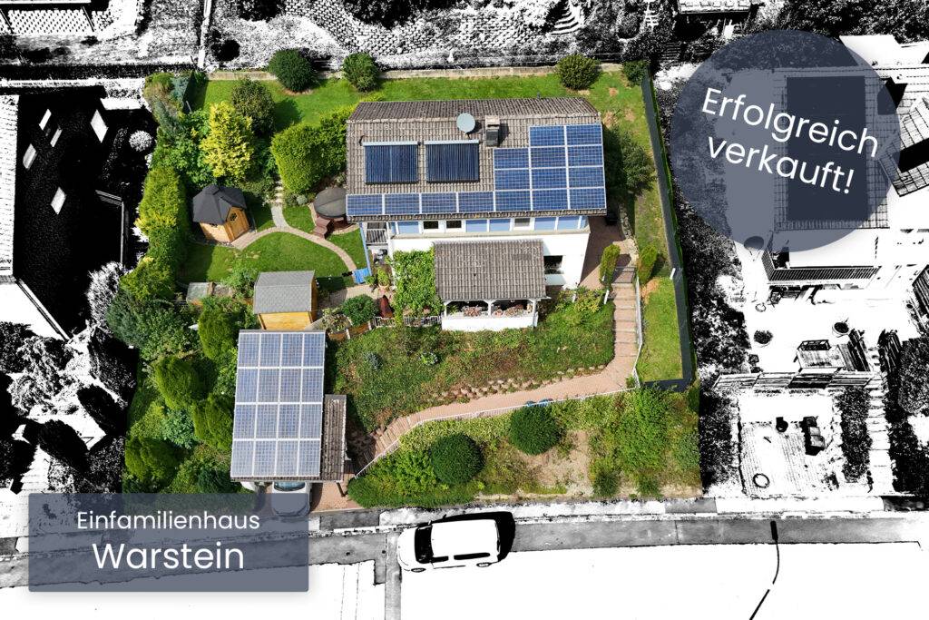 Immoprofis365 GmbH - erfolgreich verkauft: Einfamilienhaus Warstein – Sichtigvor